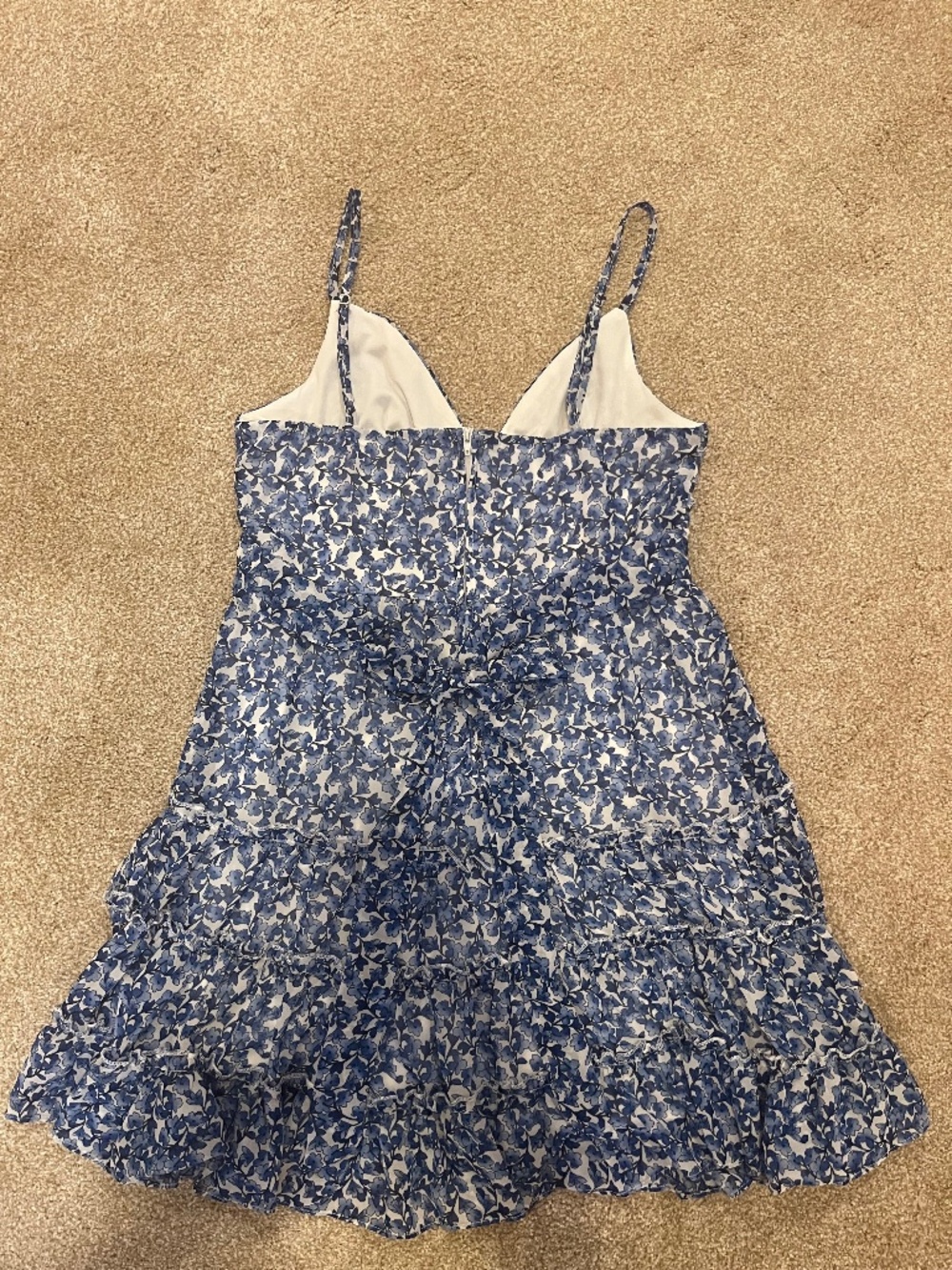 Blue Floral Dress